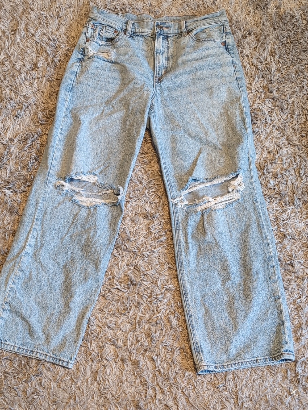 American Eagle Strigid Stovepipe Jeans 8 Regular